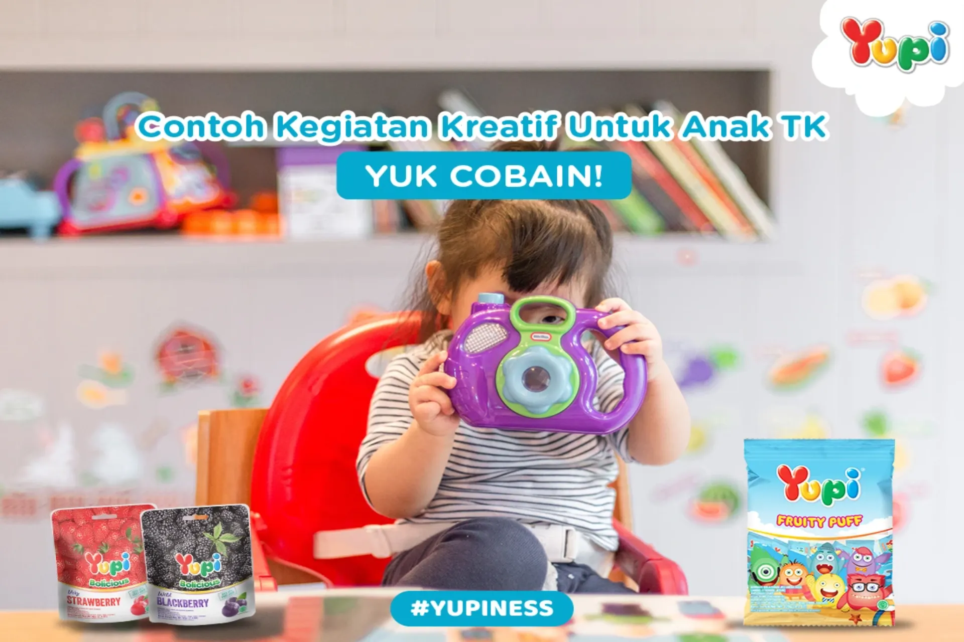 5 Contoh Kegiatan Kreatif Untuk Anak TK, Yuk Cobain! - Yupi